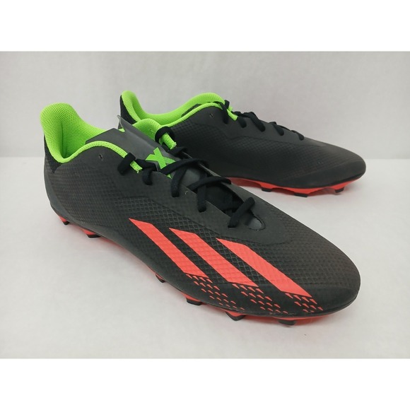 Adidas‎ Men's X Speedportal.4 FG Soccer Cleats GW8493 Black Solar Red Sz 13